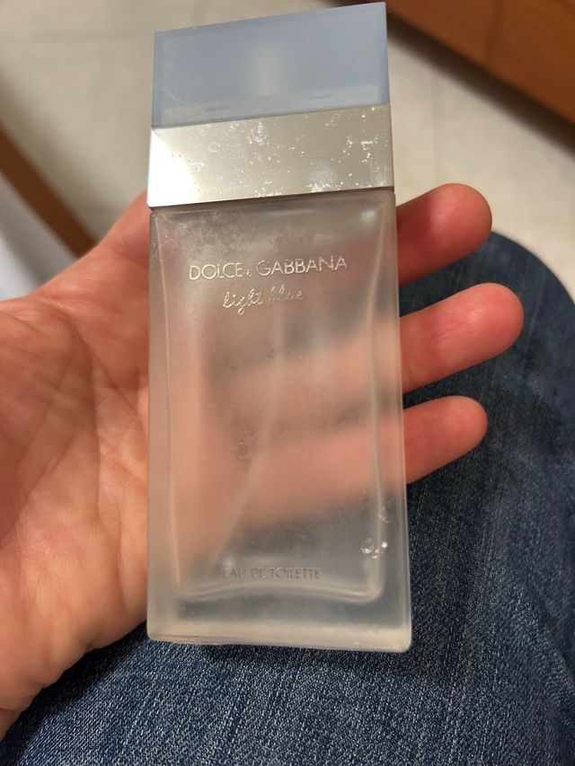 Bottiglia vuota profumo Light Blue Dolce & Gabbana