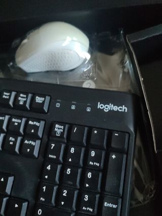 Pack Teclado y Ratón Logitech Blanco