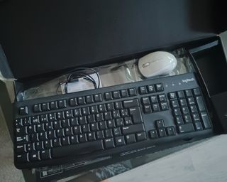 Pack Teclado y Ratón Logitech Blanco