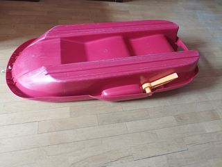 Trineo nieve Decathlon Rojo