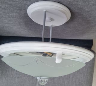 Lámpara de cristal para dormitorio