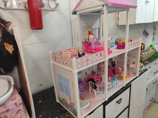 Casa Mansión Barbie Rosa