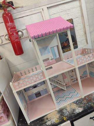 Casa Mansión Barbie Rosa