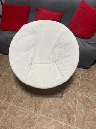 Sillón redondo plegable