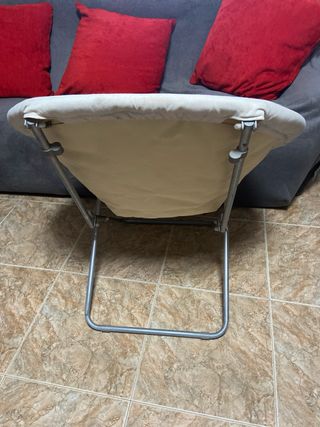 Sillón redondo plegable
