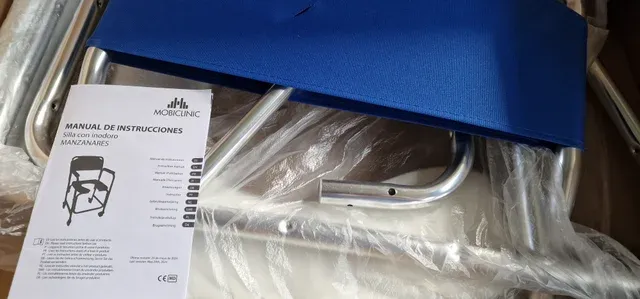 Mobiclinic Silla para WC, Ligera, Asiento Manzanar