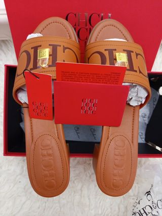 Sandalias CH de Carolina Herrera Marrón Mujer