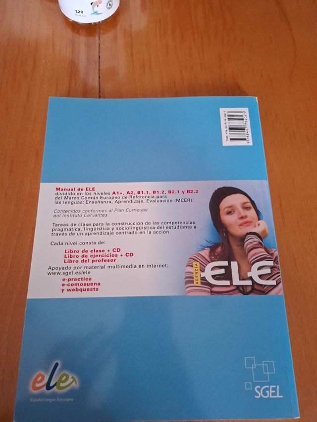 Agencia ELE 1 libro de clase + cd