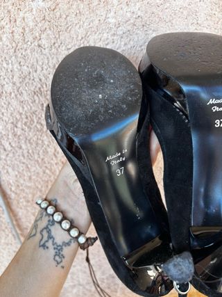 Scarpe con tacco nero