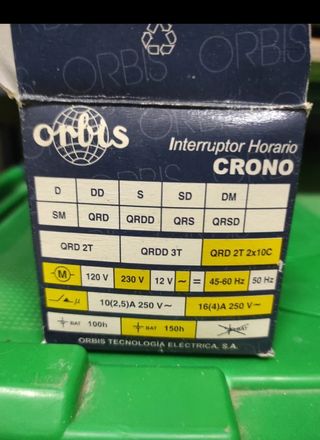 Interruptor Horario Crono Orbis