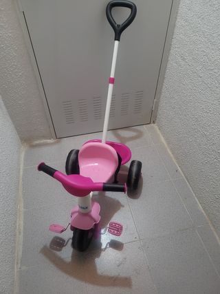 Triciclo rosa para niños de 1 a 3 años