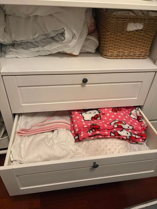 Cómoda cambiador SUNDVIK blanca