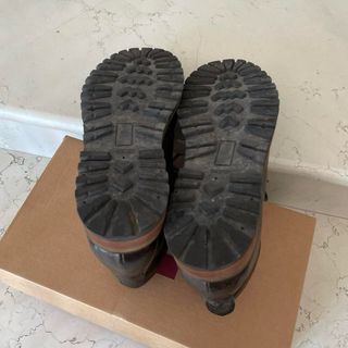 YAB stivaletti uomo Verdone marrone allacciati