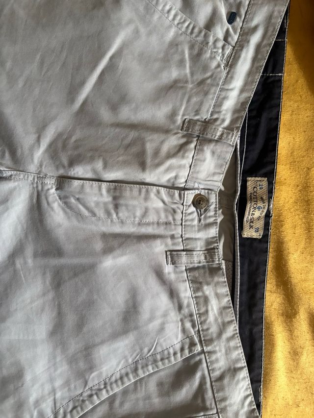 Pantalone uomo Cotton e Silk