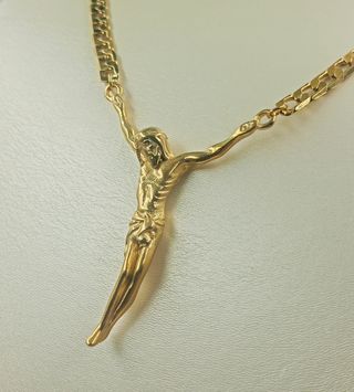 CRISTO DALÍ CON CADENA GRANDE