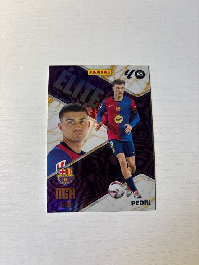Carta firmada Pedri Élite Power y Elite Base