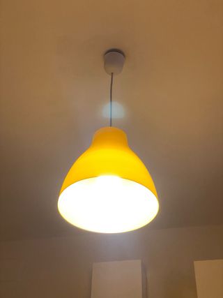 Lámpara Colgante Amarilla
