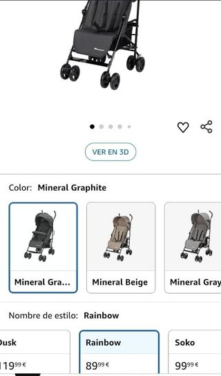 Silla paseo Bebeconfort Rainbow