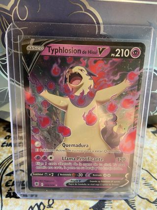 Carta Pokémon Typhlosion de Hisui V 053/189