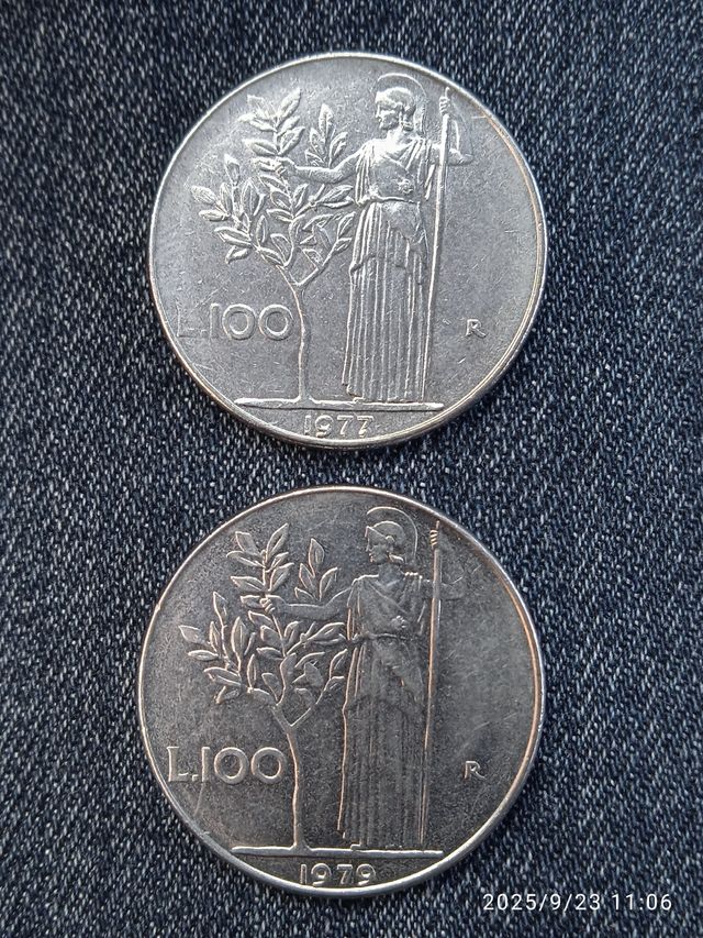 Lote 13  Monedas Italia