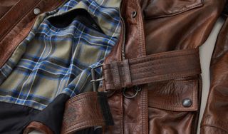 Belstaff Trialmaster Marrón Cuero Nueva Con etique