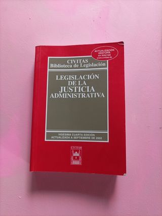 Legislacion de la justicia administrativa.