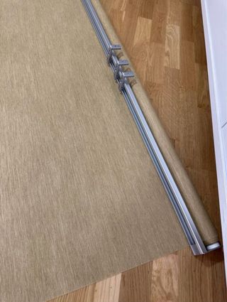 Estor enrollable Ikea semitransparente beige