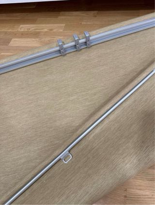 Estor enrollable Ikea semitransparente beige