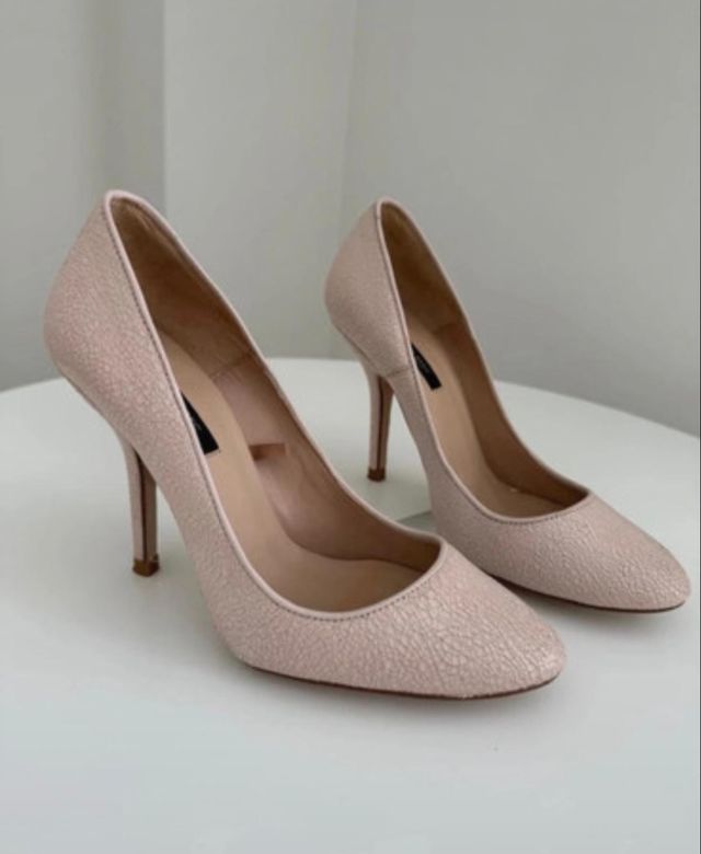 Salones Zara Rosa Tacon Alto