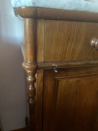 Comodini in legno e marmo - Vendita singola
