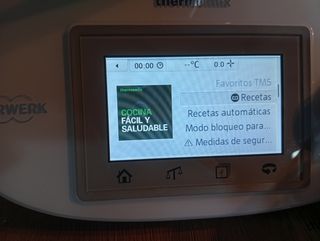 Thermomix TM5 con libro Cocina Fácil y Saludable