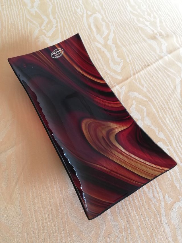 Soprammobile in vetro decorato VETRO ARTE