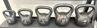 Set de Mancuernas Kettlebell 4, 6, 10, 14, 16 kg