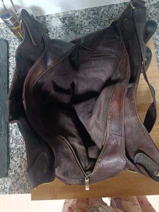 Bolso de cuero grande sin estrenar