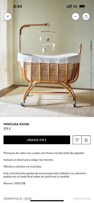 Minicuna Zara Home
