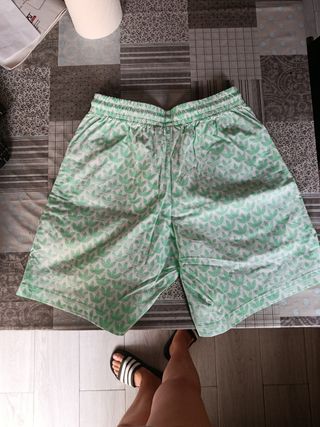 Pantalón corto Adidas verde Talla S