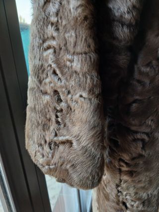 Abrigo de Astracán Marrón