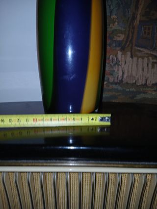 Vaso Murano Multicolore Vetro