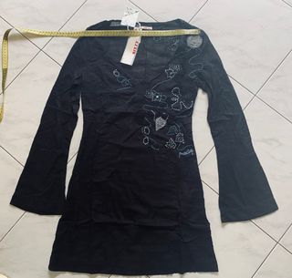 Abito estivo Miss Sixty nero tg S