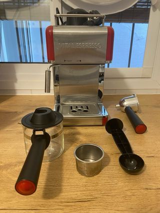 Cafetera Vital Espresso Roja - Un solo uso
