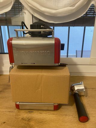 Cafetera Vital Espresso Roja - Un solo uso