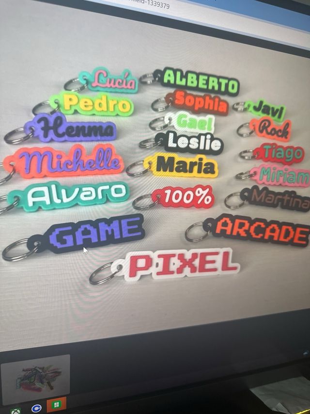 Piezas personalizadas en 3D