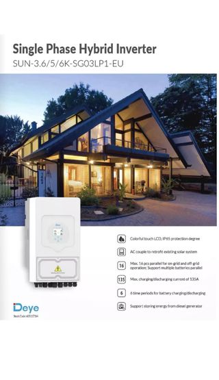 Inversor Híbrido SUN-12K-SG02LP1-EU-AM3