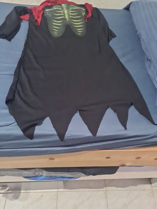Disfraz Túnica Esqueleto Halloween Talla Única