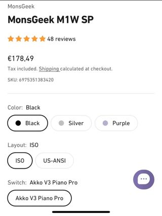 Teclado Mecánico MonsGeek M1W