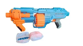 Lanzador de dardos de espuma Nerf Elite 20 Shockw
