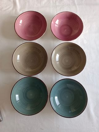 6 Platos Hondos Bidasoa