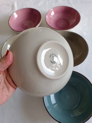 6 Platos Hondos Bidasoa