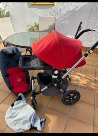 Cochecito Bebé Bugaboo Rojo cameleon 3