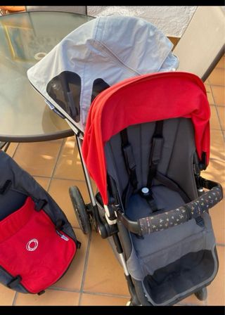 Cochecito Bebé Bugaboo Rojo cameleon 3